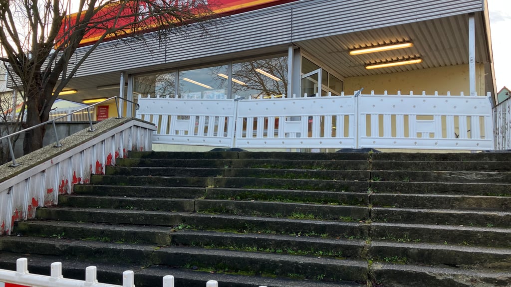 Der Einkaufsmarkt im Weißenfelser Stadtzentrum steht vor dem Abriss.