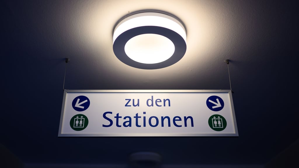 534.000 Menschen sind 2024 in Thüringer Krankenhäusern vollstationär behandelt worden (Symbolbild).