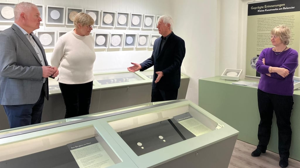 Eine Sonderausstellung zeigt alle Jahresmedaillen, die seit 2004 im Stolberger Museum Alte Münze geprägt worden sind. 