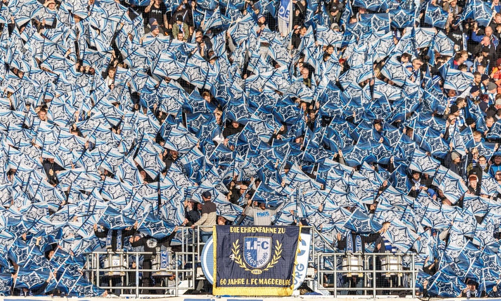 Zum 60. Vereinsgeburtstag wurde im gesamten Stadion gefeiert