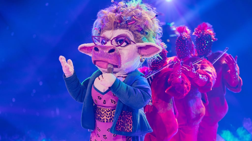 Sie hat gewonnen: Die maskierte Sängerin „Muuhnika“.