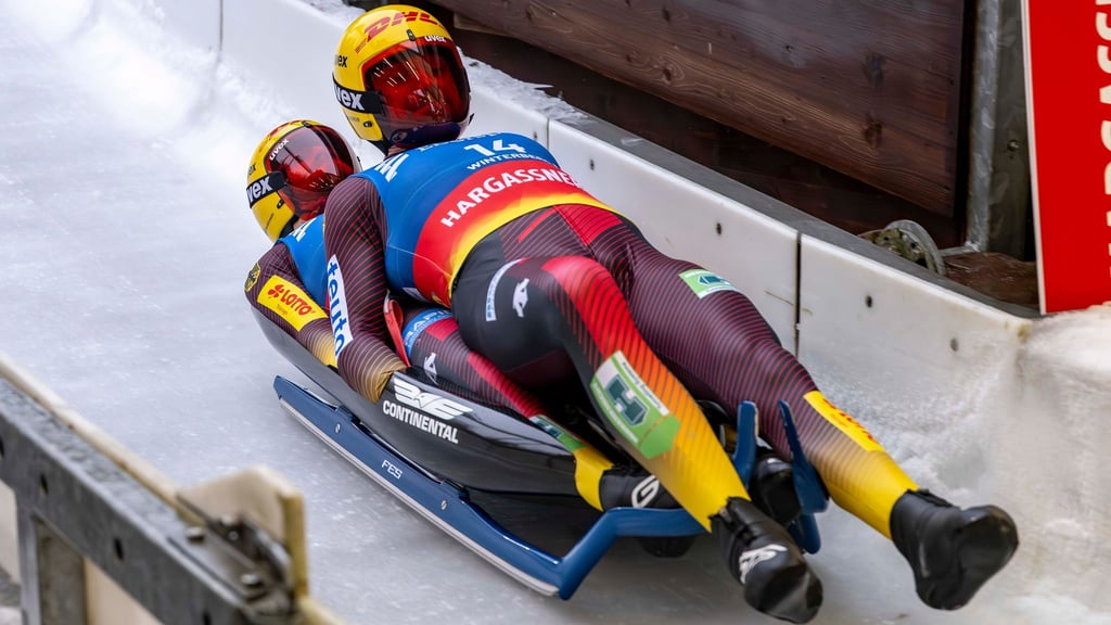 Das Duo Toni Eggert/Florian Müller holte sich beim Rodel-Weltcup in Park City den Sieg.