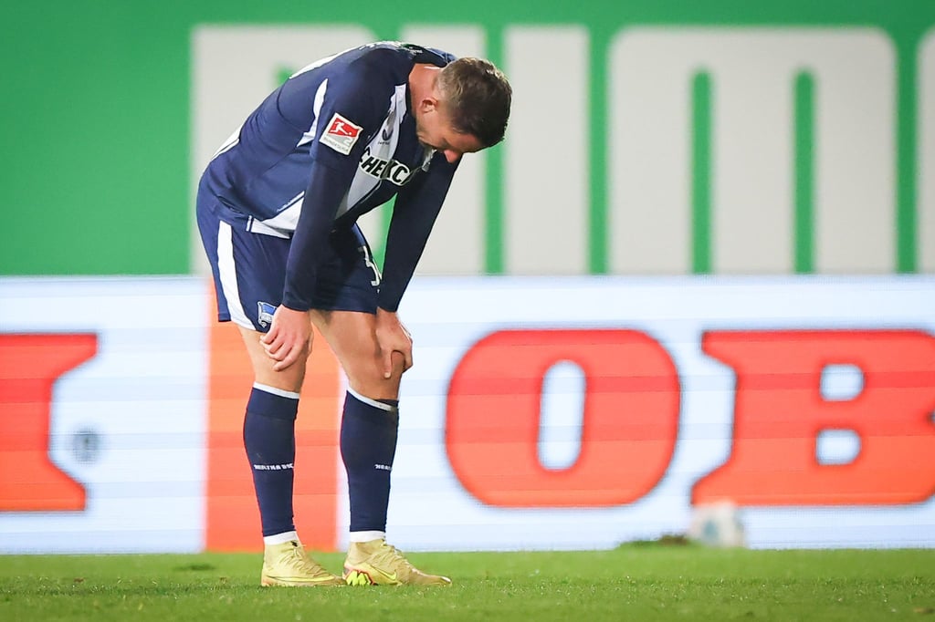 Die Enttäuschung bei der Hertha ist groß nach dem Remis in Fürth.