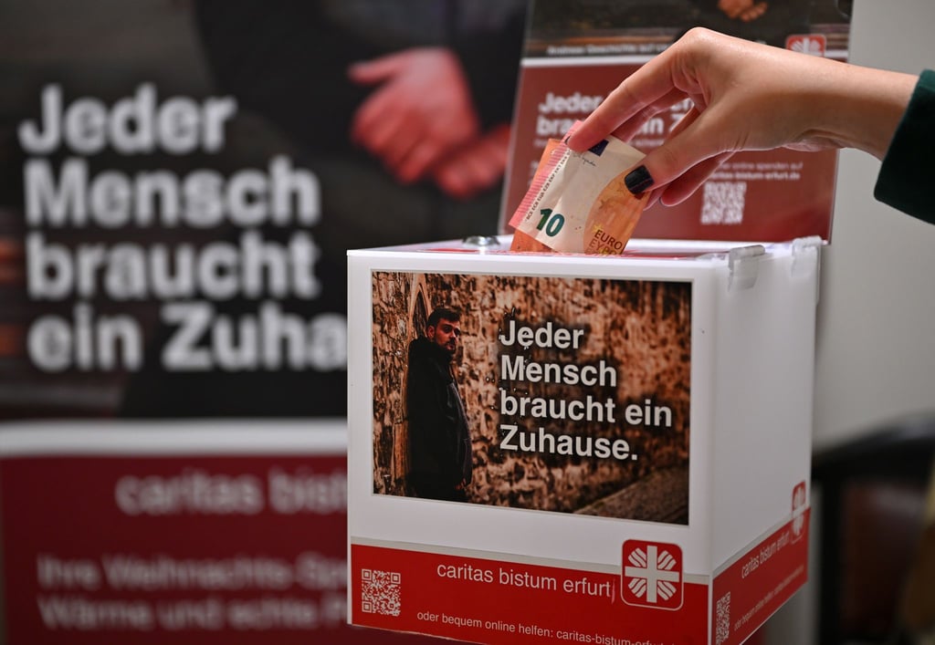 Für Sozialverbände wie die Caritas ist die Adventszeit wichtigste Zeit des Jahres für Spenden. (Symbolbild).