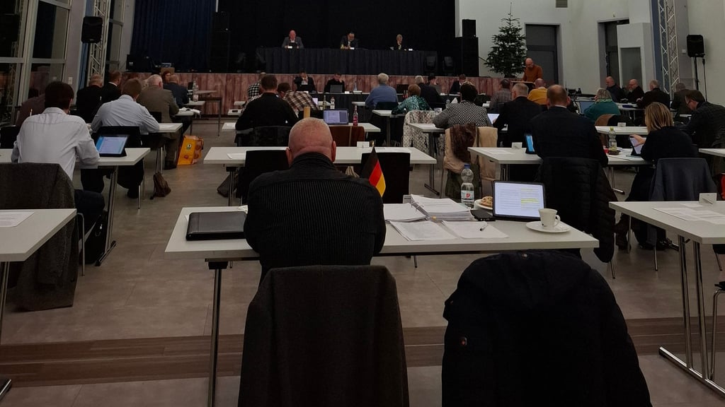 Blick in den Dessau-Roßlauer Stadtrat. 