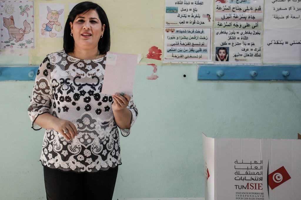 Ein tunesisches Gericht hat die prominente Oppositionspolitikerin Abir Moussi zu einer Gefängnisstrafe von zwölf Jahren verurteilt. (Archiv)