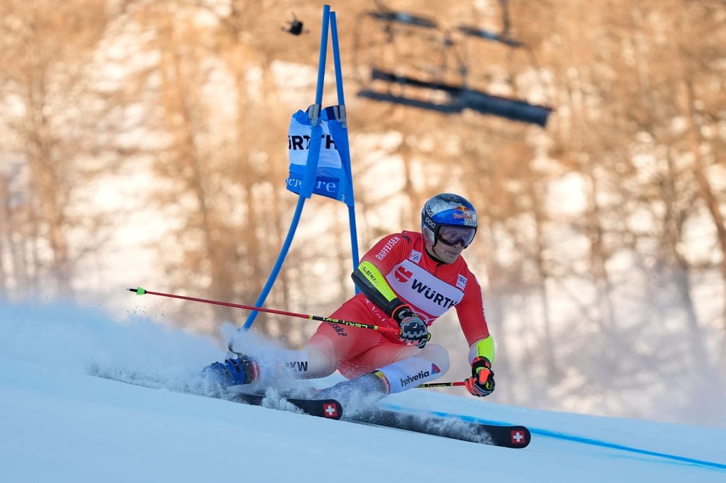 Dritter im Riesenslalom von Val d'Isère: Marco Odermatt.