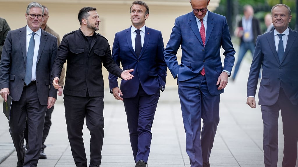 Für die Ukraine und ihre europäischen Verbündeten steht ein Spitzentreffen in Berlin an. (Archivbild)