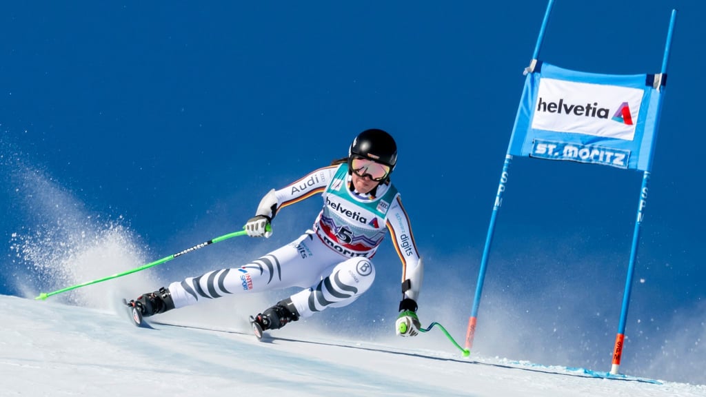 Kira Weidle-Winkelmann wird in St. Moritz beste Deutsche.