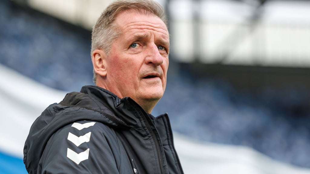 Trainer Petrik Sander war mit der Leistung seines Teams nicht unzufrieden