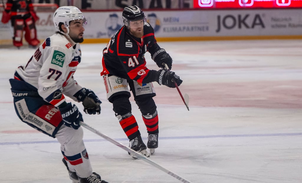 Erik Gollenbeck war am Sonntag einer von nur vier Verteidigern bei den Saale Bulls.