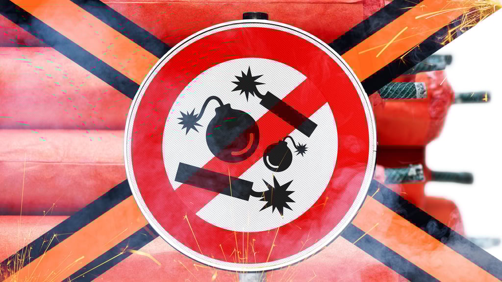 Am Samstagabend wurde in Eisleben auf dem Markt geböllert.