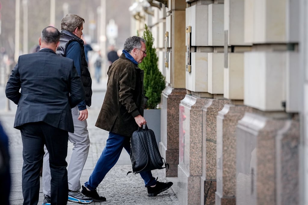 Vor dem Treffen auf Beraterebene ging es für die US-Delegation erst in ein Berliner Hotel.