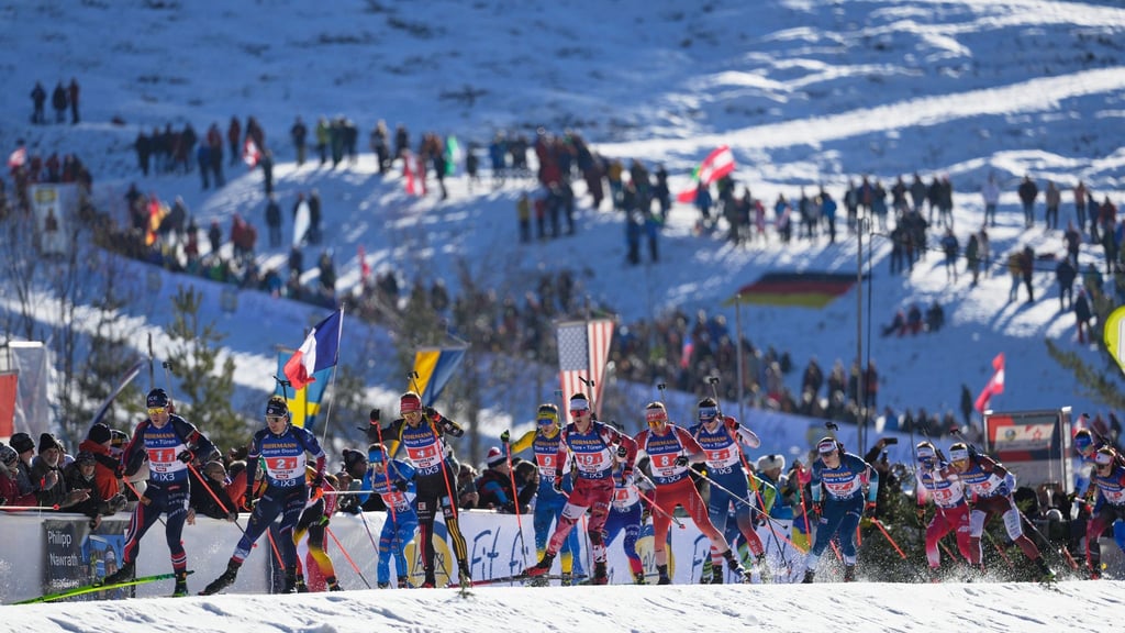 Mit der Staffel enden die Männer-Wettbewerbe in Hochfilzen.