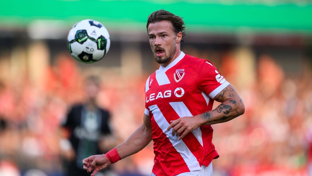 Henry Rorig gelang in Unterzahl der Treffer für Energie Cottbus (Archivbild)