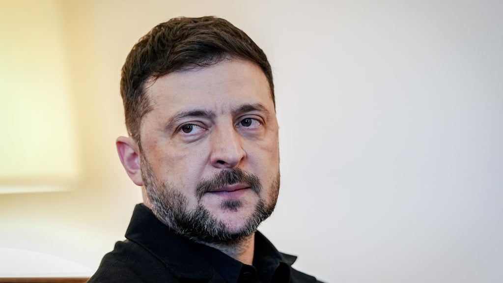 Selenskyj wird heute noch von Kanzler Friedrich Merz (CDU) empfangen.