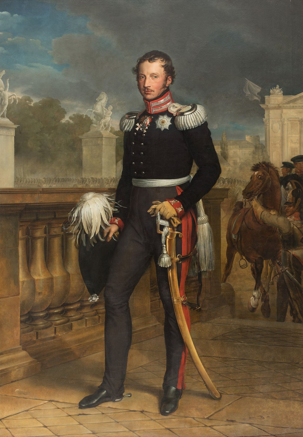 Das Porträt von Preußenkönig Friedrich Wilhelm III.