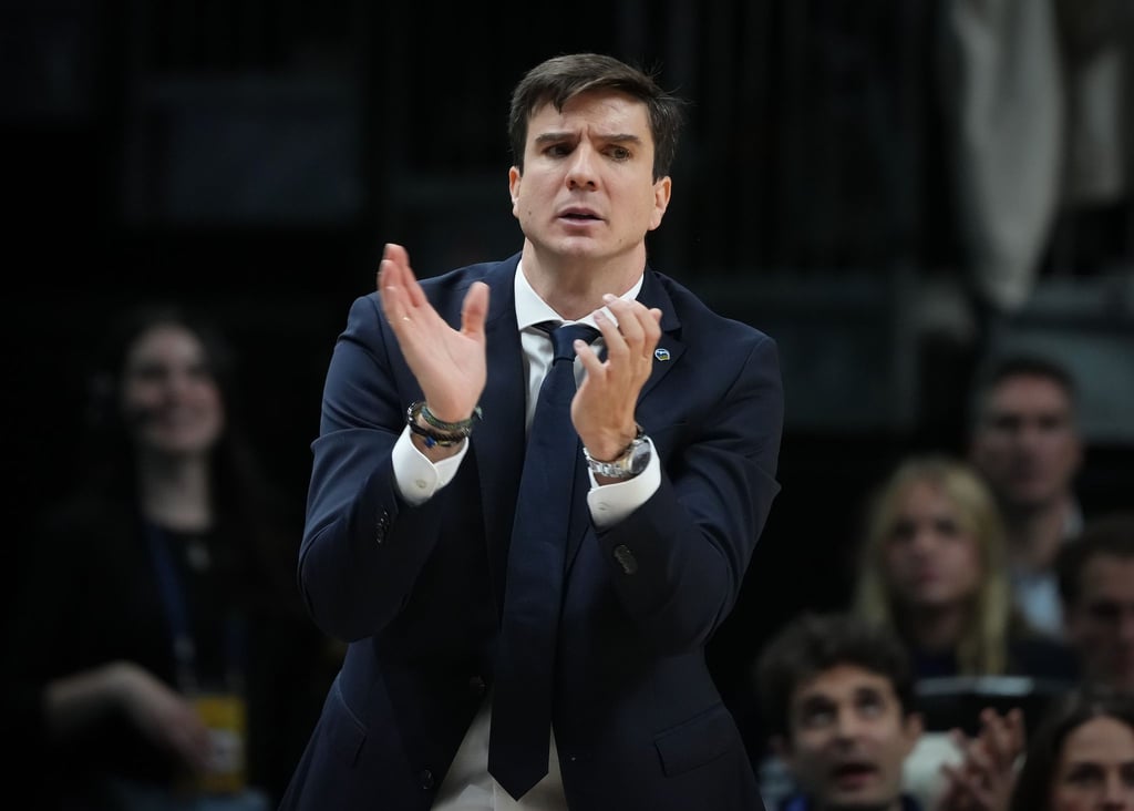 Alba-Trainer Pedro Calles hofft in der Champions League auf ein direktes Weiterkommen