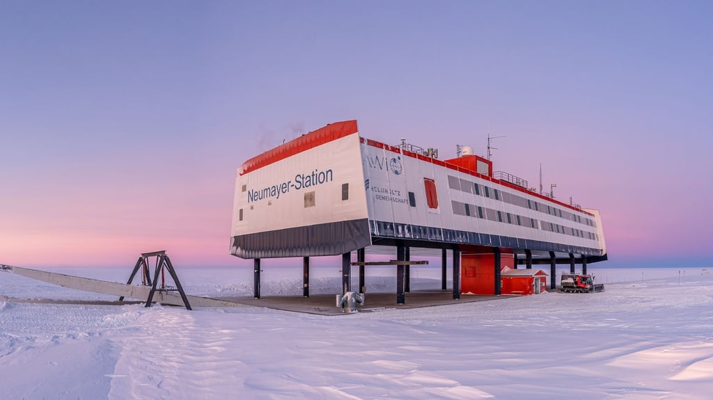Thorben Koeppen war mehr als ein Jahr Koch auf der Neumayer-Station III in der Antarktis. (Archivbild)