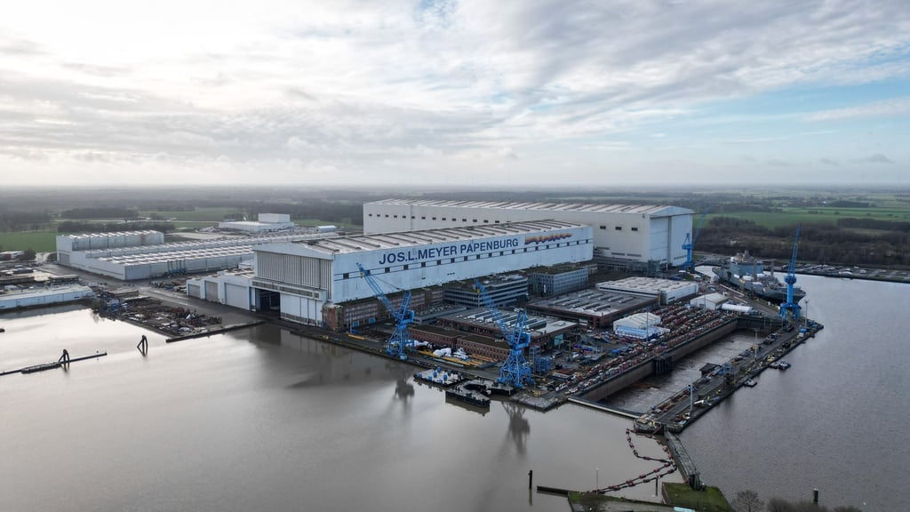 Die Meyer Werft darf sich über einen neuen Auftrag freuen.