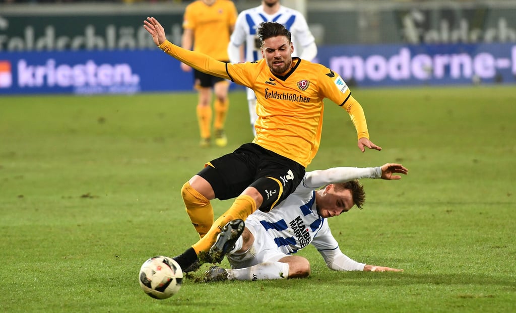 Niklas Kreuzer schaffte mit Dynamo Dresden zweimal den Aufstieg in die zweite Bundesliga.