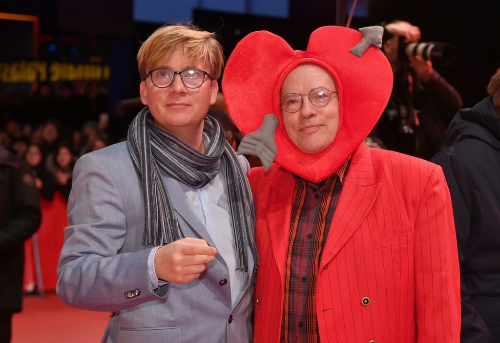 Rosa von Praunheim (rechts im Bild) mit seinem Partner Oliver Sechting. (Archivbild)