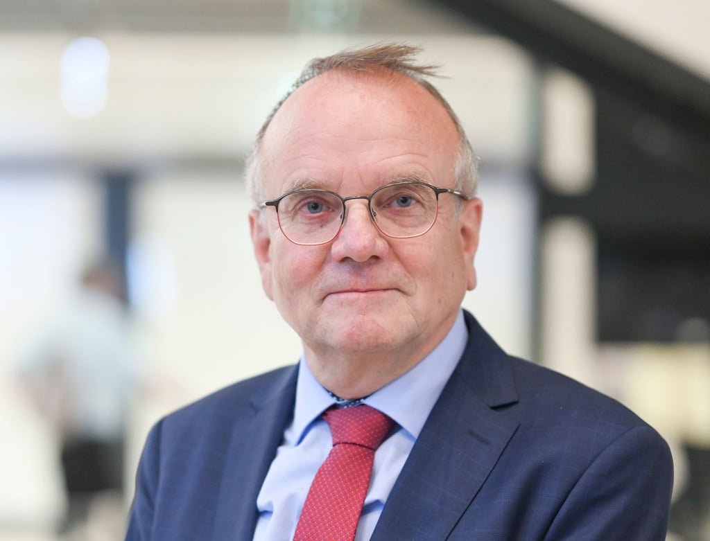 Verkehrsminister Detlef Tabbert (BSW) setzt auf den Dialog und hofft auf ein Ende des Zoffs innerhalb der BSW-Landtagsfraktion. (Archivbild)