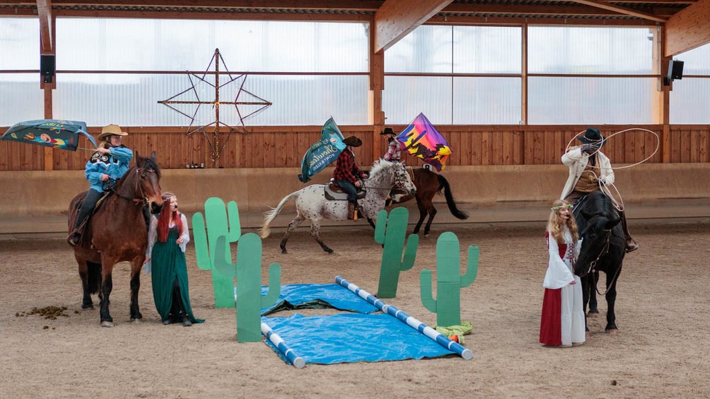 Die Show bestand aus mehreren Programmpunkten.