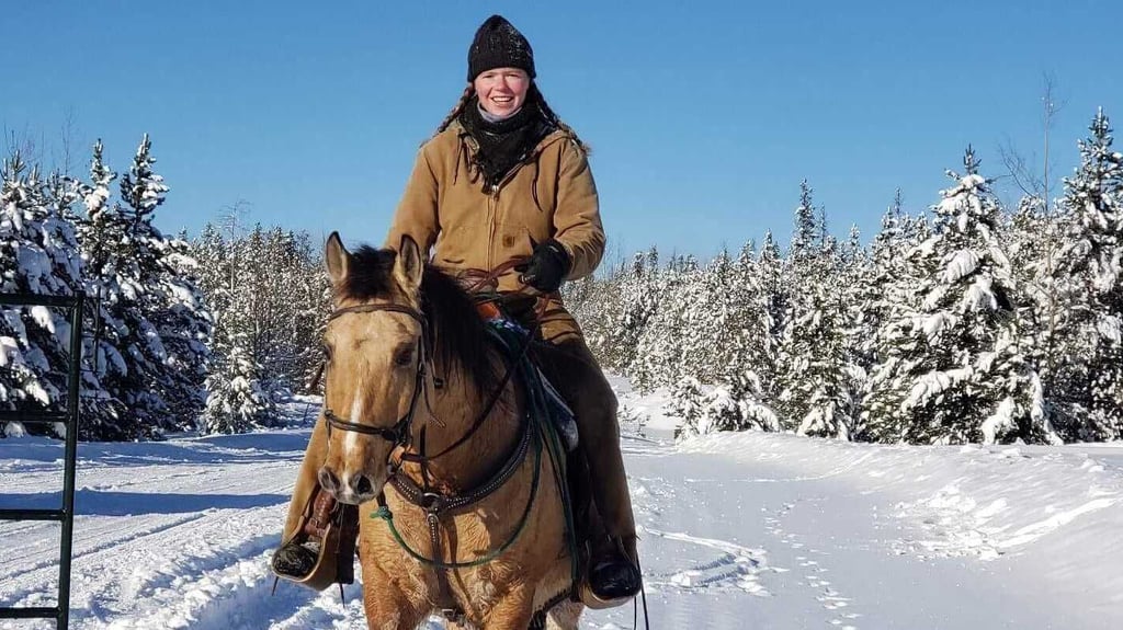 Weiße Weihnachten sind für die Harzerin Josefine Kleemann garantiert – sie lebt derzeit in Kanada, vier Fahrstunden von der nächsten größeren Stadt entfernt.