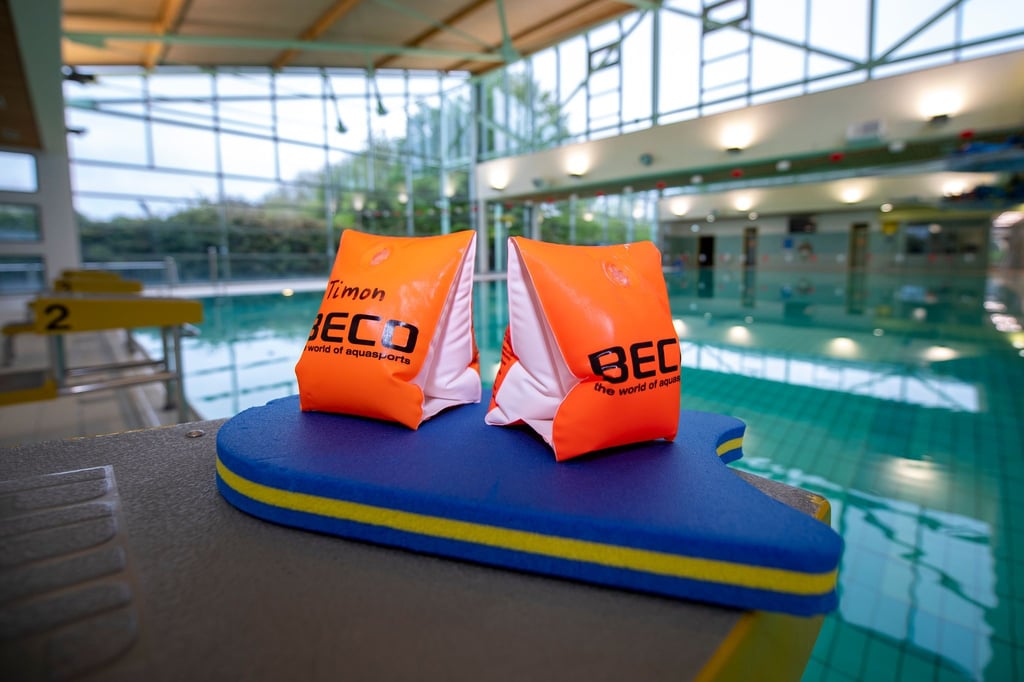 Schwimmunterricht für Kinder.