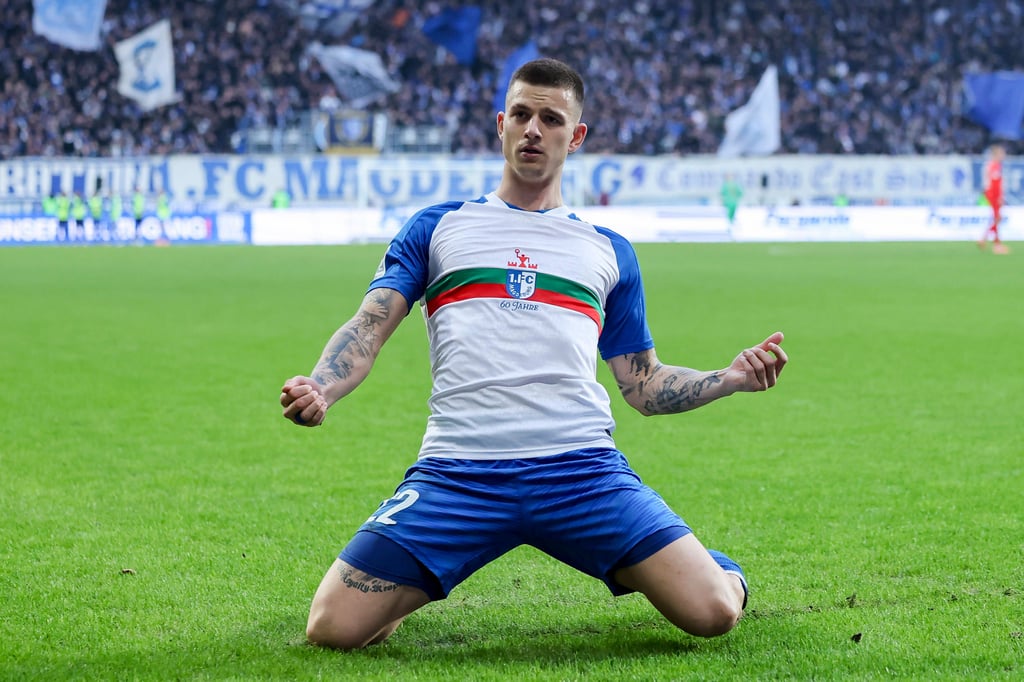 Mateusz Zukowski legte beim 1. FC Magdeburg einen starken Start hin.