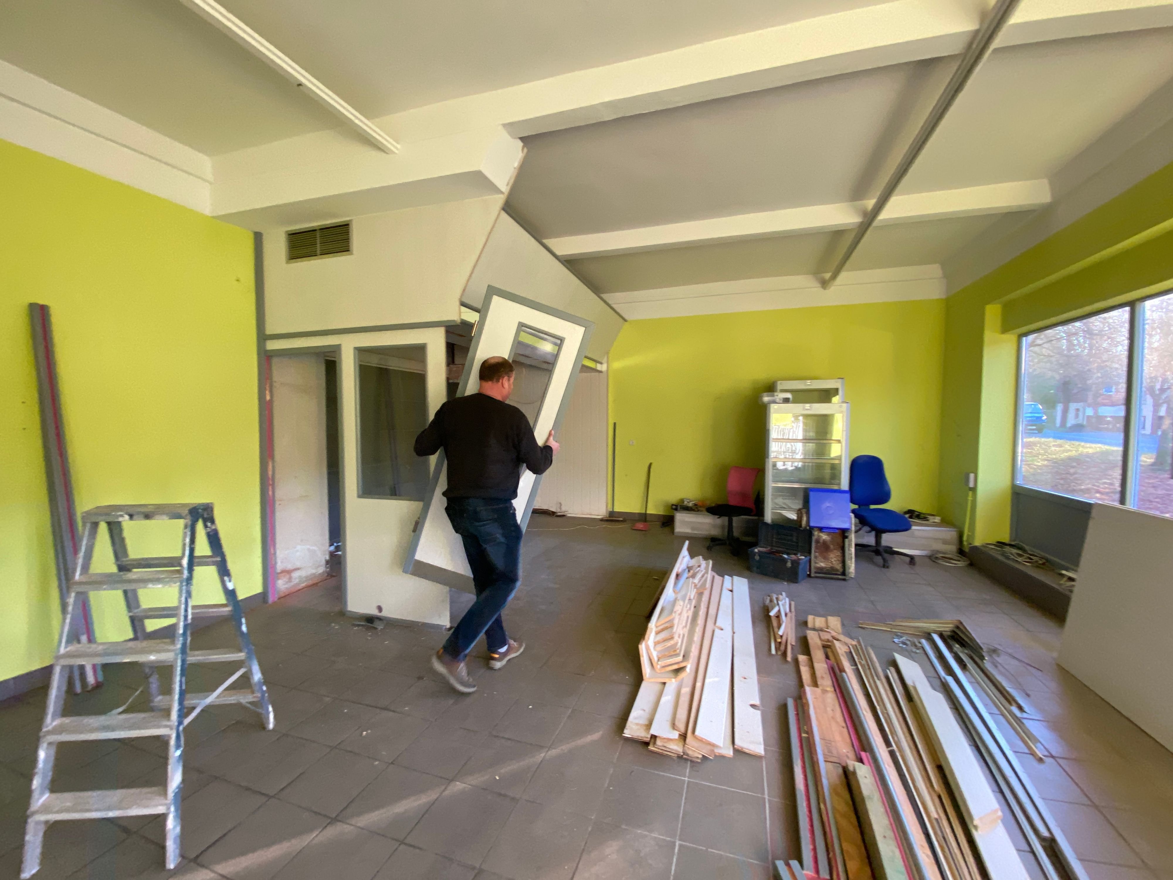 Einkaufen im Harz: Umbau gestartet: Ströbeck fiebert seinem Tante-Enso-Laden entgegen