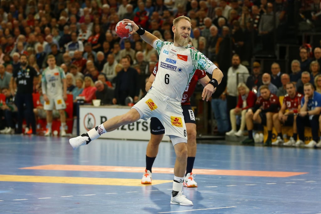 Matthias Musche peilt mit dem SC Magdeburg das Final Four im Pokal an. (Archivbild)