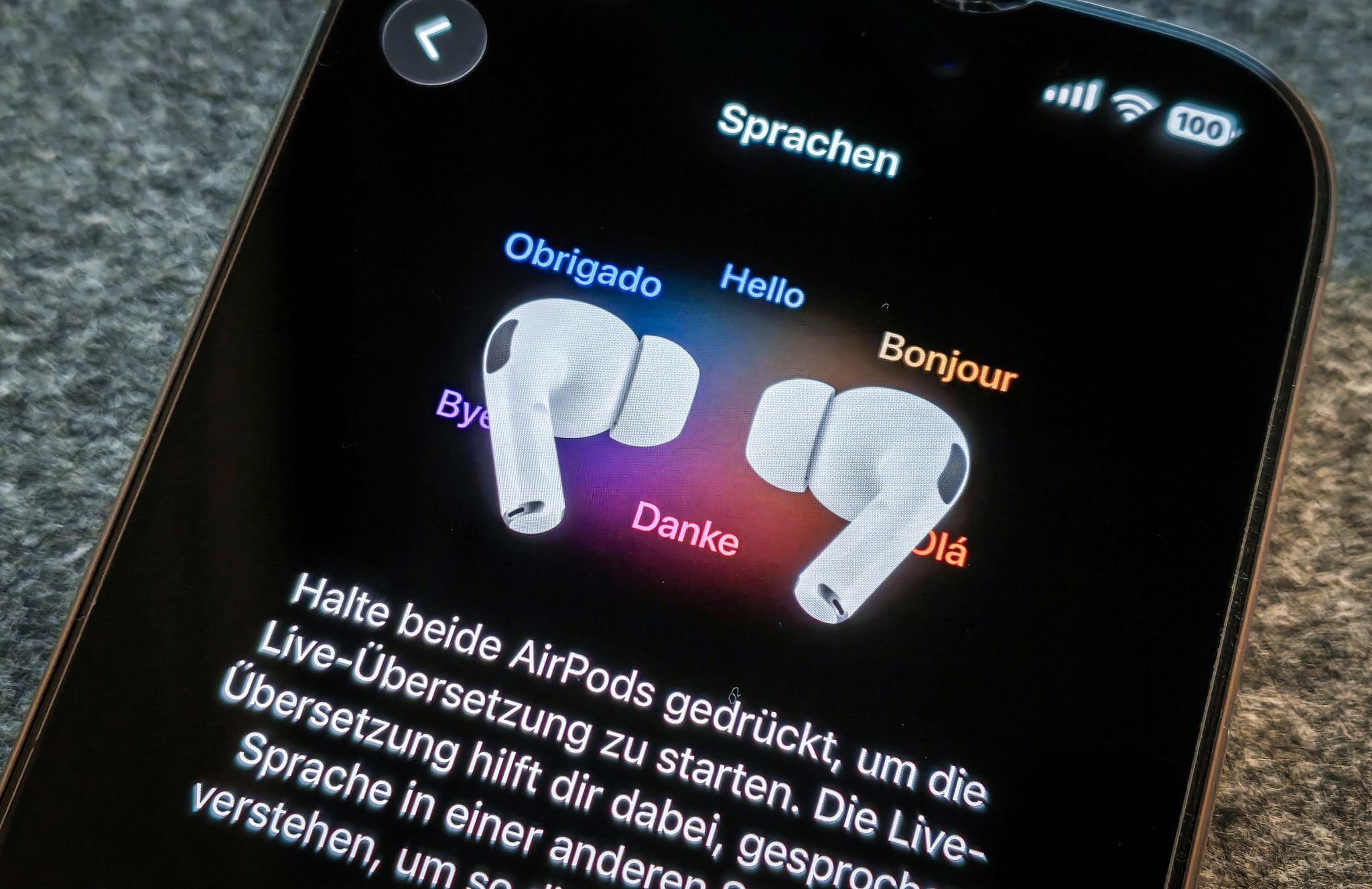 Apple und Google: Live-Übersetzung mit Airpods jetzt auch in Deutschland