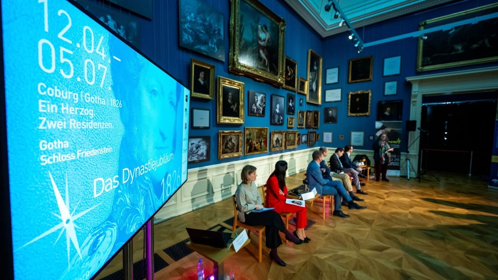 Im Herzoglichen Museum informierten Vertreter der Friedenstein Stiftung Gotha über die Pläne für 2026.