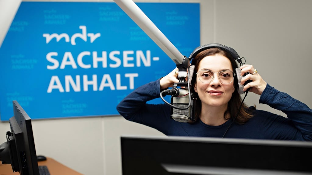 Die bisherige MDR-Moderatorin Antonia Kaloff will für die Linke in den Landtag von Sachsen-Anhalt.