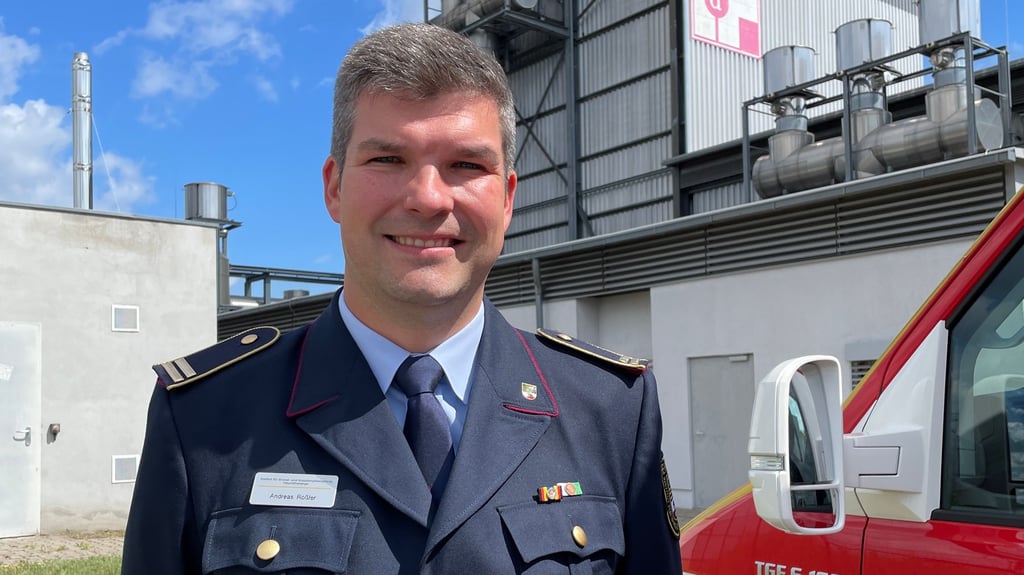 Branddirektor Andreas Rößler vom IBK.