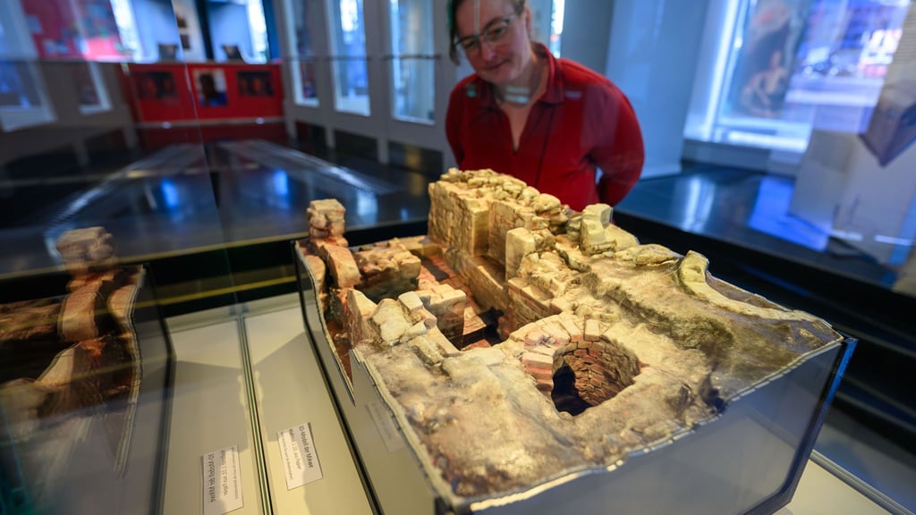 Von der Mikwe gibt es ein 3D-Modell.