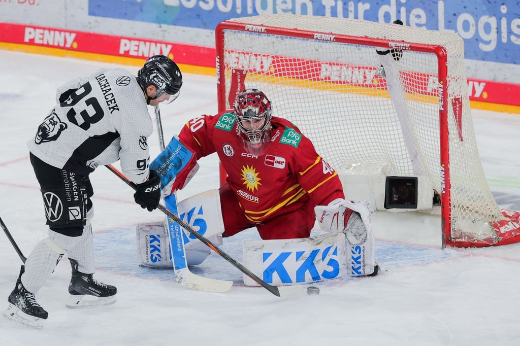 Wolfsburgs Spencer Machacek verlängert seinen Vertrag. (Archiv)