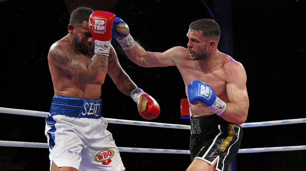 Zuletzt besiegte Roman Fress (r.) im vergangenen Mai Michael Seitz nach Punkten.