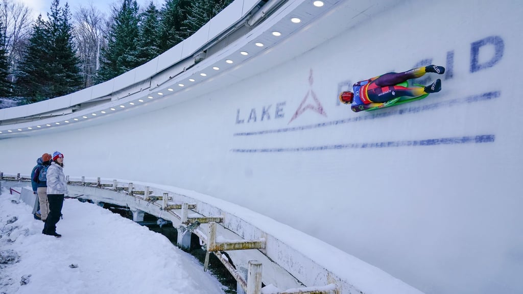 Beim Rodel-Weltcup in Lake Placid wurden einige Russen vom Weltverband nun ausgeschlossen. (Archivbild)