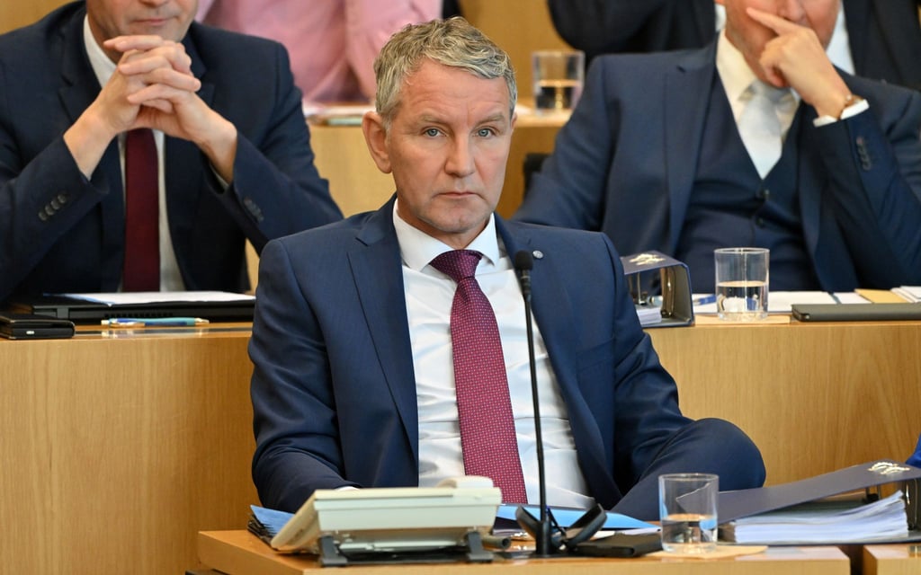 Viel Kritik von AfD-Fraktionschef Björn Höck am Thüringer Doppelhaushalt für die nächsten beiden Jahr.
