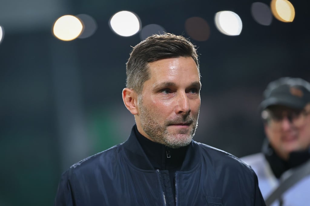 Hertha Coach Stefan Leitl will sich mit einem Sieg in die Weihnachtspause verabschieden.