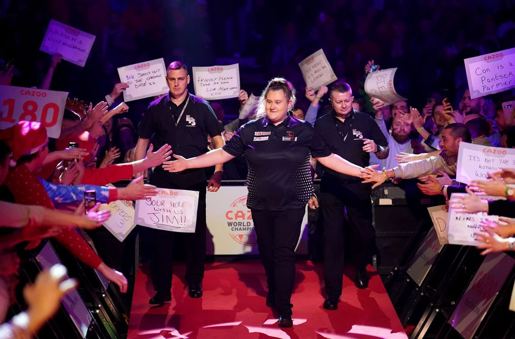 Comeback im Ally Pally: Beau Greaves. (Archivbild)