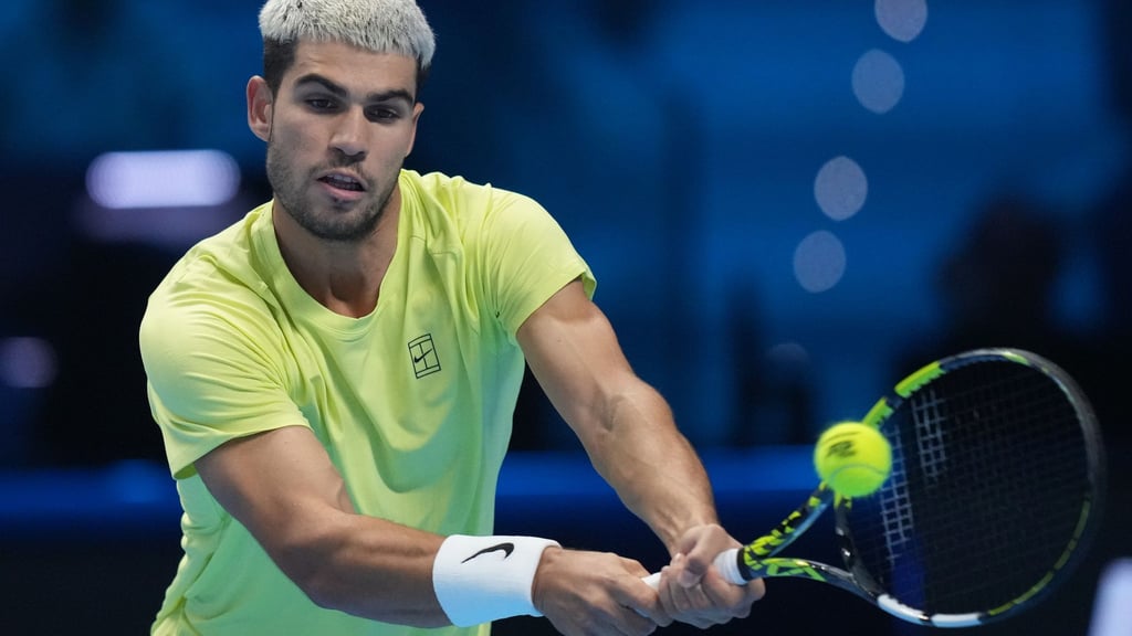 Trennt sich überraschend von seinem Erfolgstrainer: Carlos Alcaraz. (Archivbild)