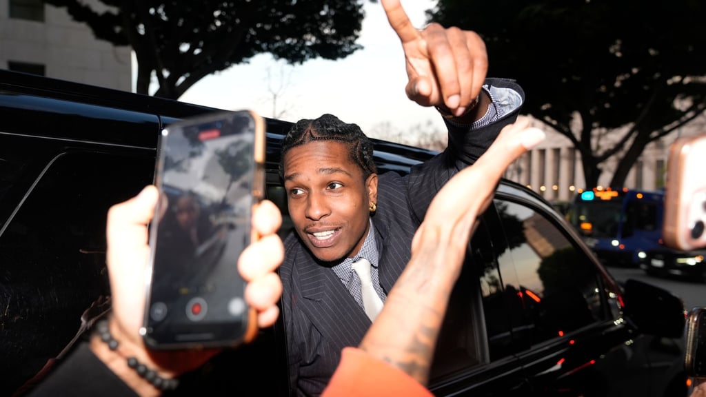 Asap Rocky ist mit Sängerin Rihanna zusammen. (Archivbild)