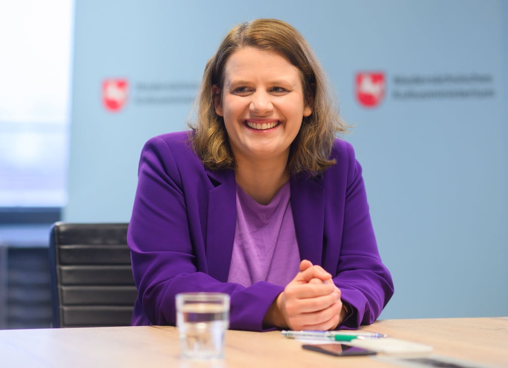 Mit 39 Jahren ist Julia Willie Hamburg die jüngste Ministerin in der niedersächsischen Landesregierung – und Vize-Ministerpräsidentin. (Archivbild)