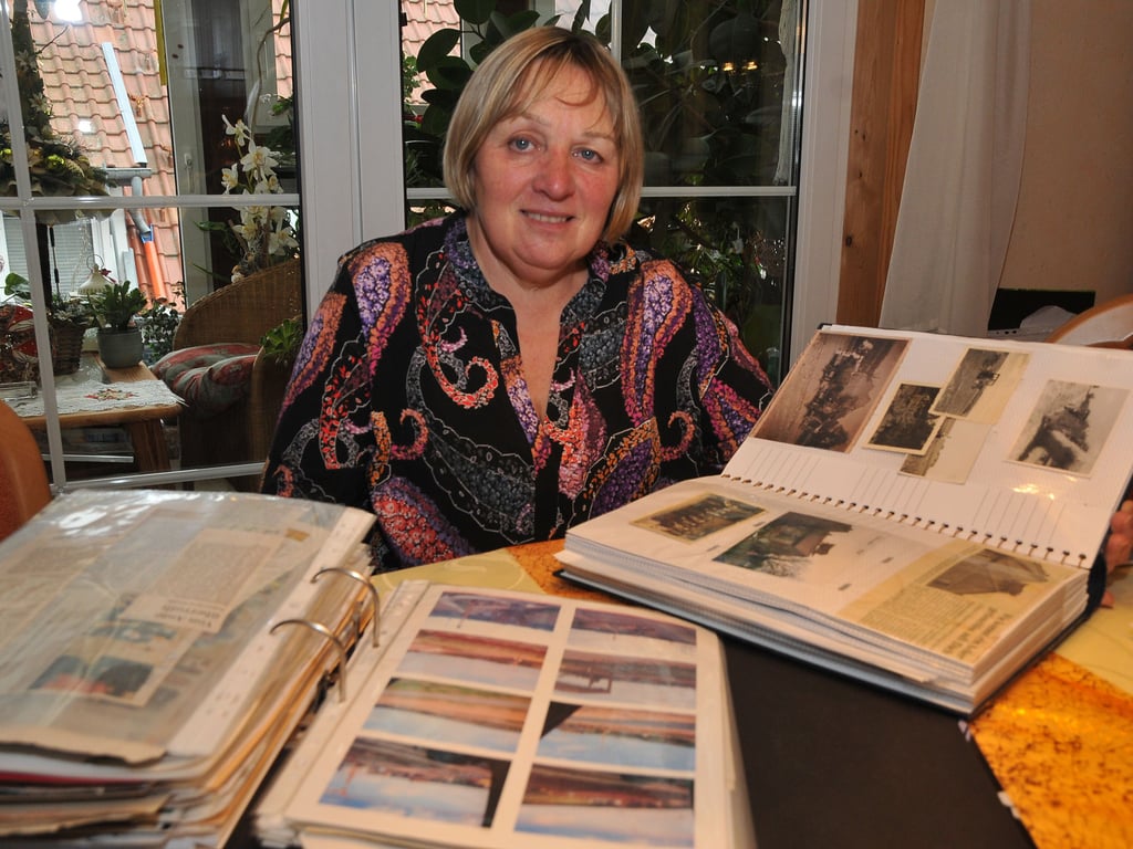 Christina Wilding ist die Ortschronistin von Rosperwenda. Sie hatte ein aufregendes Jahr. 