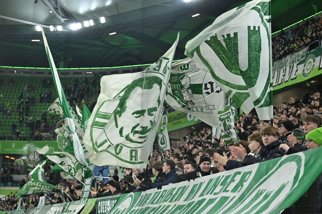Fans des VfL Wolfsburg. (Archiv)