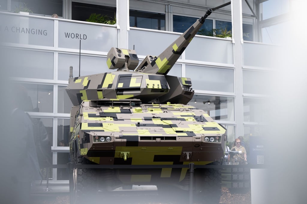 Die deutsche Rüstungsindustrie soll nach dem Willen der Bundesregierung enger mit Partnern in der Ukraine kooperieren. (Symbolbild)